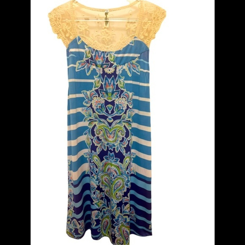 Shoreline Lace Inset Dress Size S/M